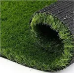 Yellow Weaves 35 mm High Density Artificial Grass Carpet (Natural Green, 4 X 11 Feet)