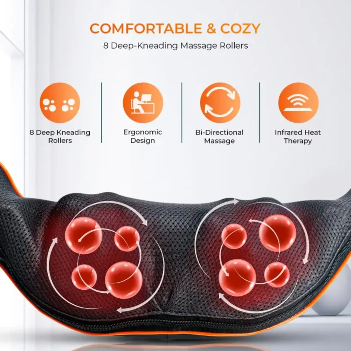 Best shiatsu massager for muscle pain relief