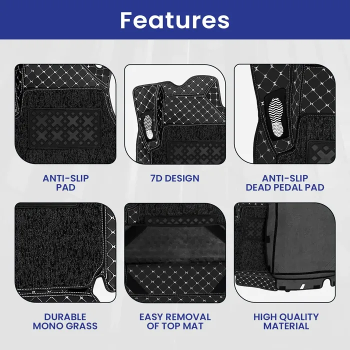 Easy to clean car floor mats